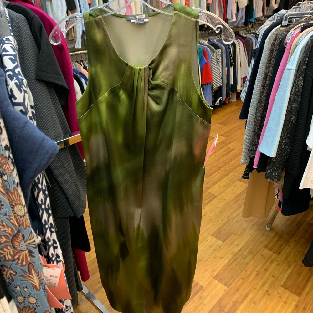 Vince Silk Shift Dress